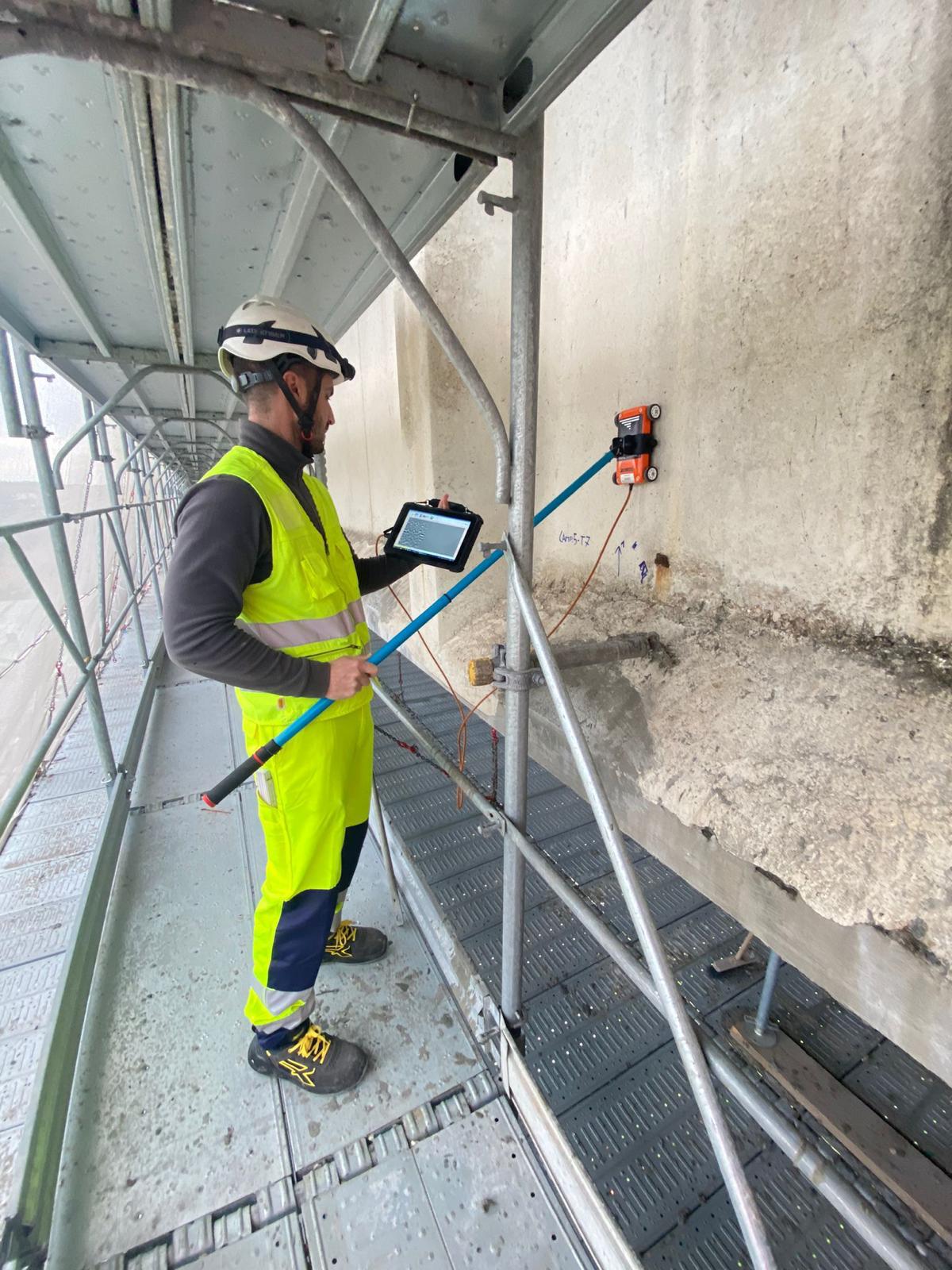 Campagna diagnostica Novatest sul Viadotto Via Mario de Bernardi